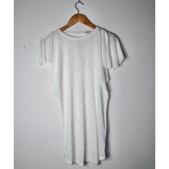 Billabong  Out For Waves Cover-Up Dress Sheer XS White - Picture 4 of 9
